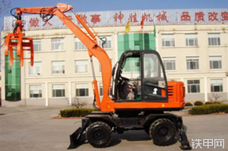 青州神娃sw-60c-zm轮式挖掘机