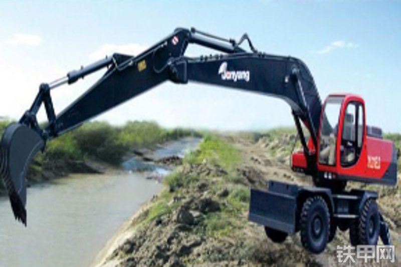 詹阳重工jyl210轮式挖掘机