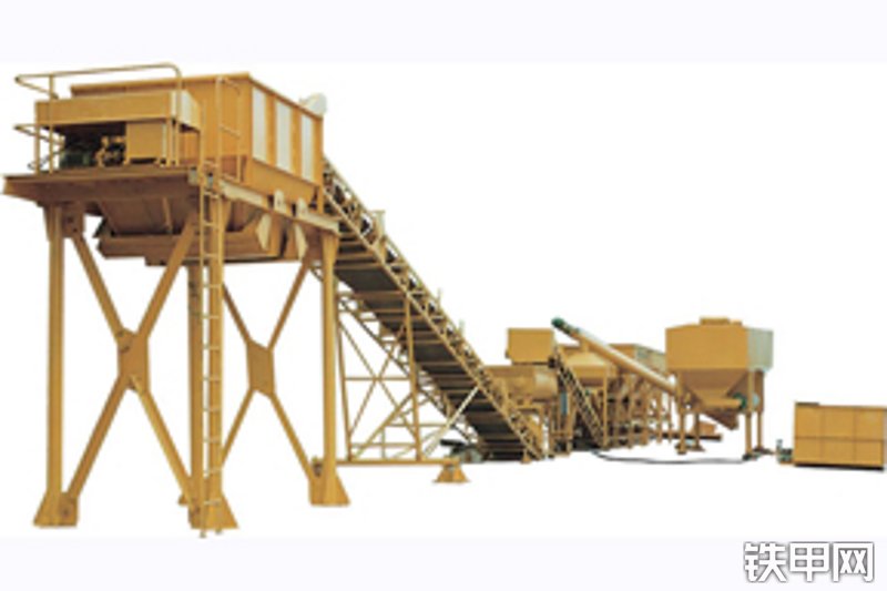 华山wbc200搬移式稳定土拌合站