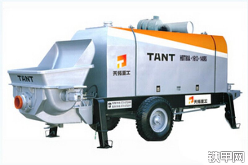 天拓重工hbt80a-16-156rs柴油混凝土拖泵