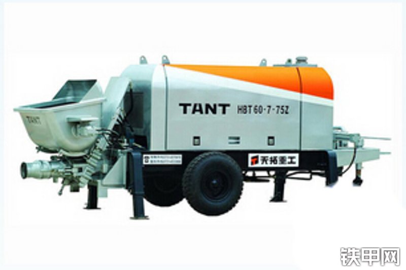 天拓重工hbt80-8-110rz电动混凝土拖泵