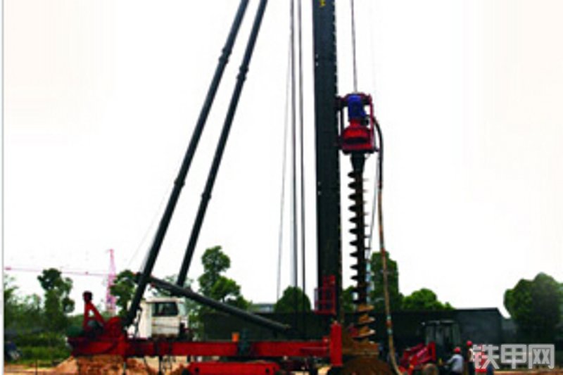 天拓重工changluoxuan步履长螺旋钻机