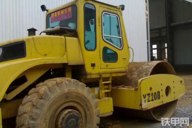 山东常林yz20r单钢轮压路机