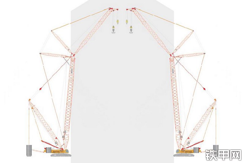 三一重工scc5000a履带式起重机