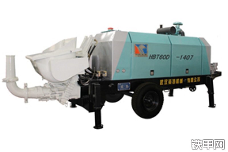 英特机械hbt60d-1407柴油混凝土拖泵