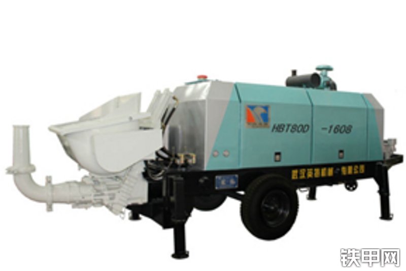 英特机械hbt80d-1608柴油混凝土拖泵