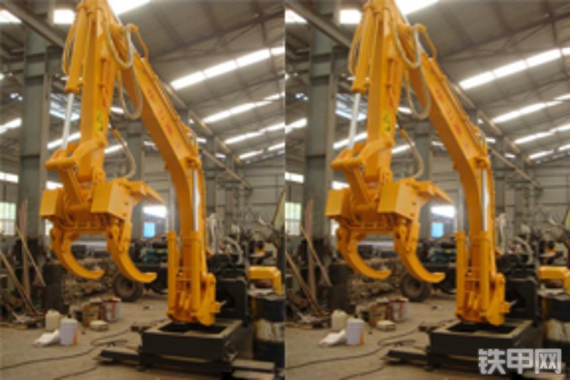 华山重工hszmj全回转液压式抓木器