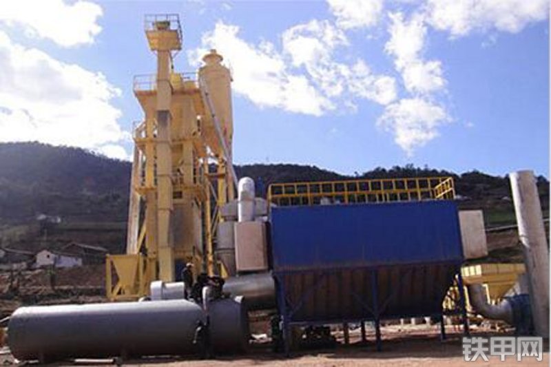 瑞德路业lb1500间歇式沥青搅拌站