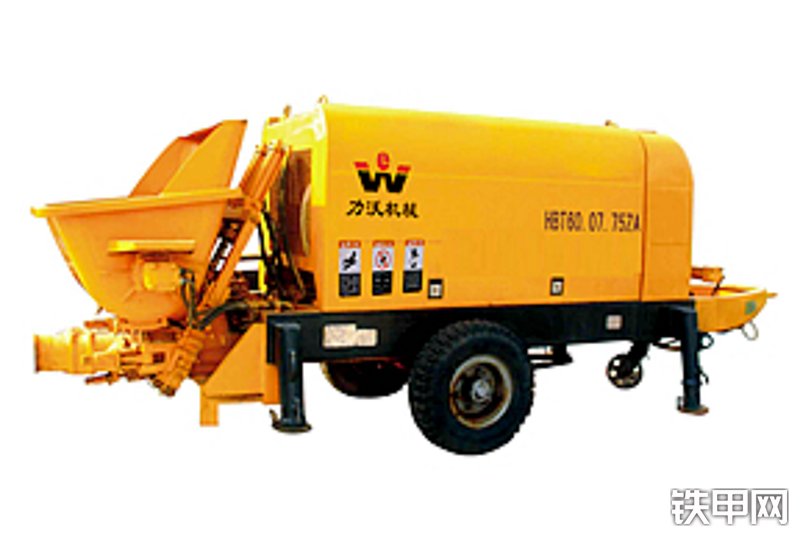 力沃机械hbt60-07-75za电动混凝土拖泵