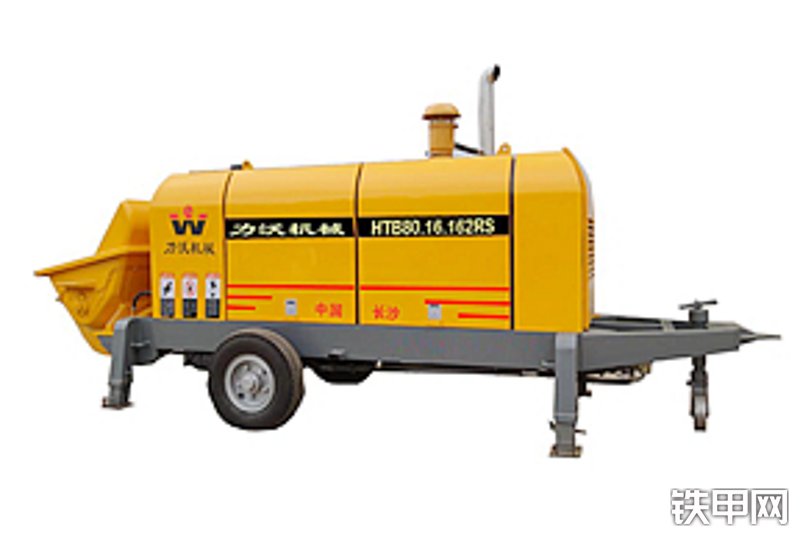力沃机械hbt80-16-162rs柴油混凝土拖泵