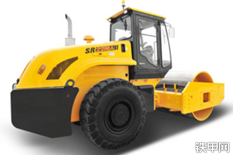 山推sr22mp单钢轮压路机