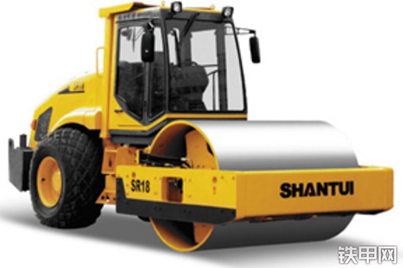山推sr18单钢轮压路机
