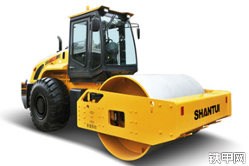 山推sr22mv单钢轮压路机