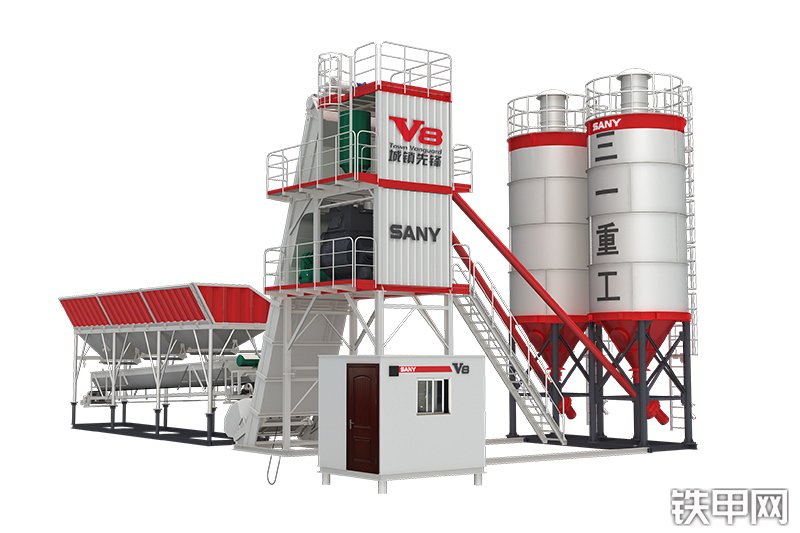 三一重工hzs60f混凝土商混站