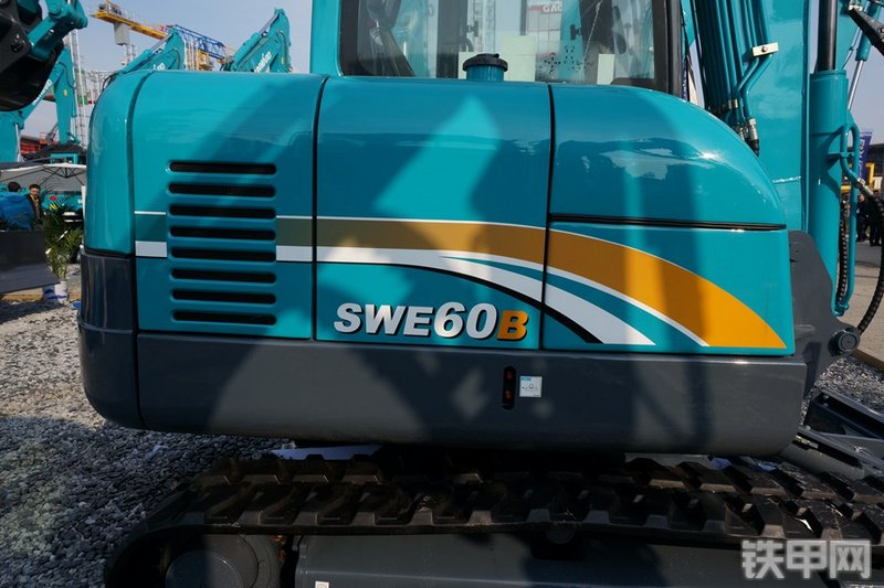 山河智能SWE60B挖掘机局部
