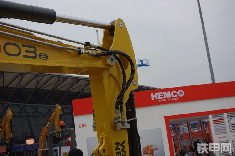 威克诺森6003挖掘机局部