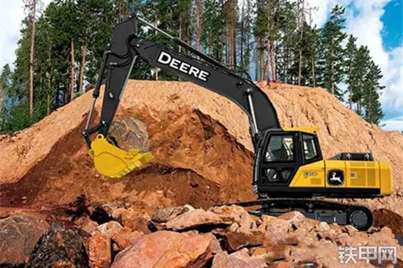 约翰迪尔E240SC挖掘机整机外观