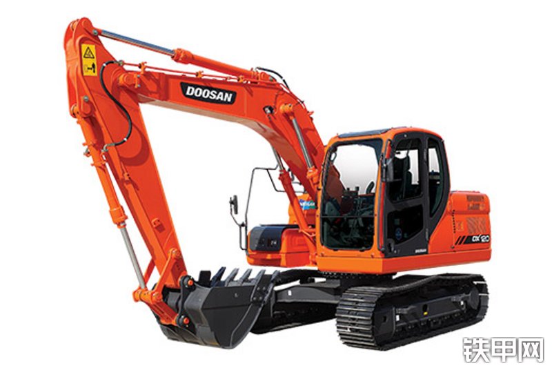 迪万伦DX120-9C挖掘机整机外观