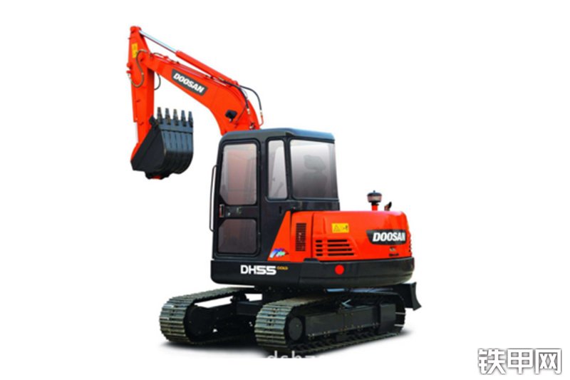 迪万伦DH55G挖掘机整机外观