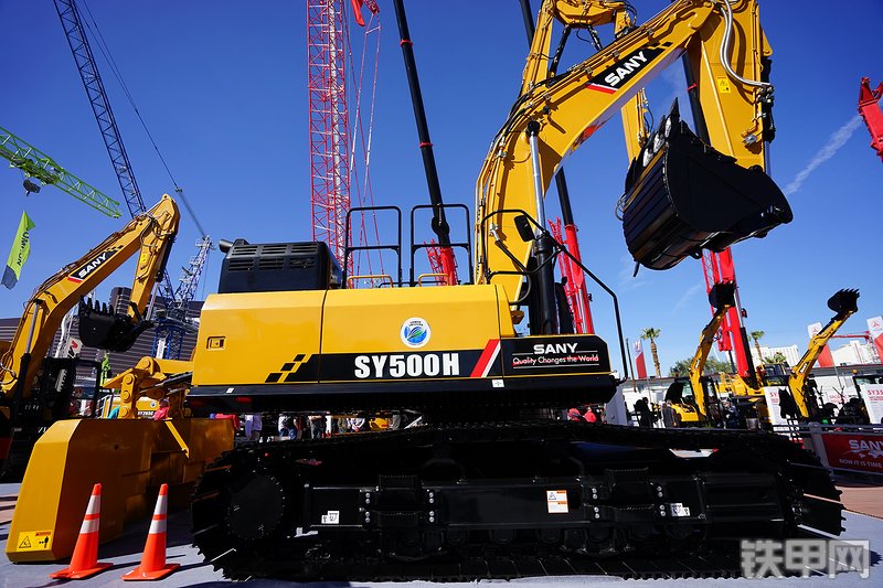 三一重工SY500H挖掘机整机外观