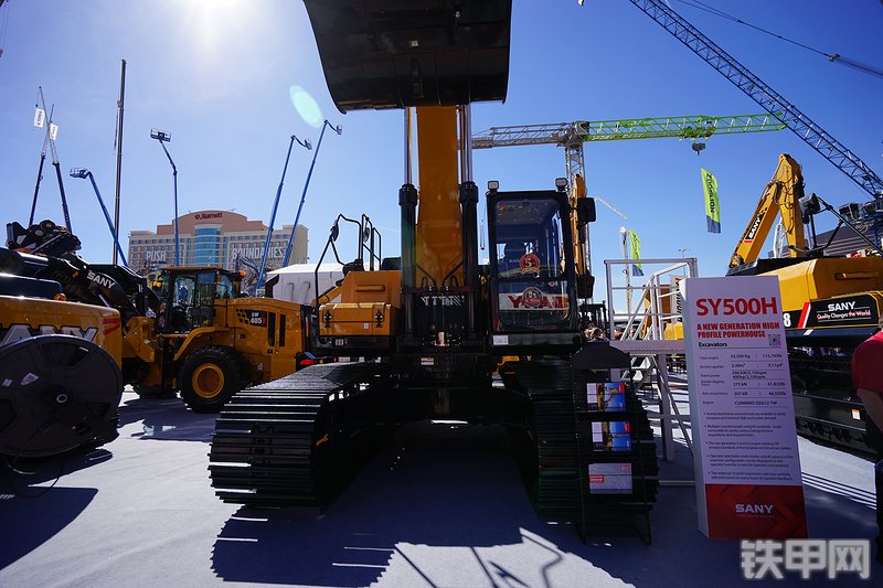 三一重工SY500H挖掘机整机外观