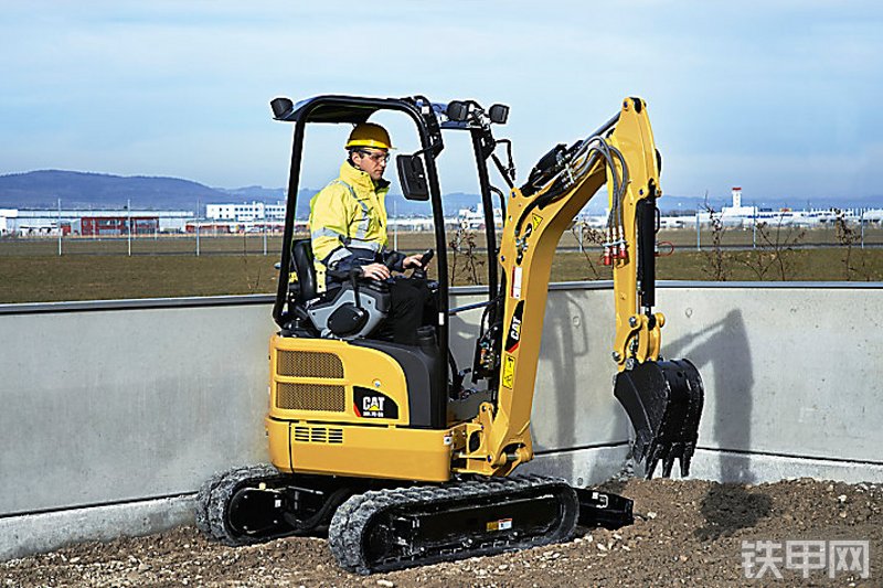 卡特彼勒301.7D CR迷你液压挖掘机整机外观