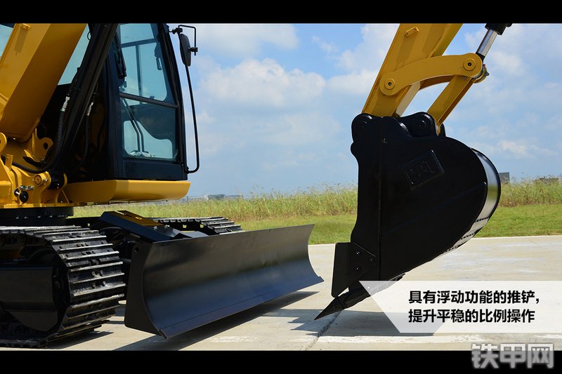 卡特彼勒308E2小型液压挖掘机局部