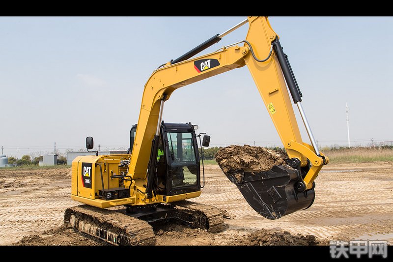 卡特彼勒308E2小型液压挖掘机整机外观