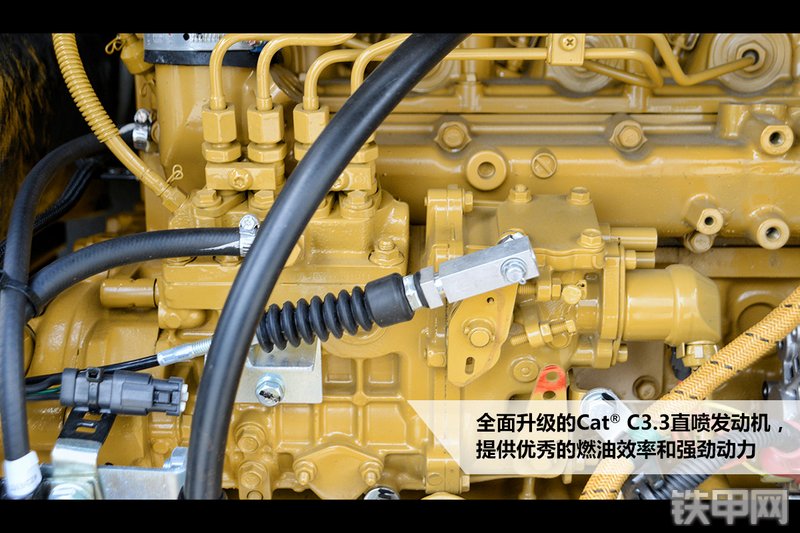 卡特彼勒308E2小型液压挖掘机局部