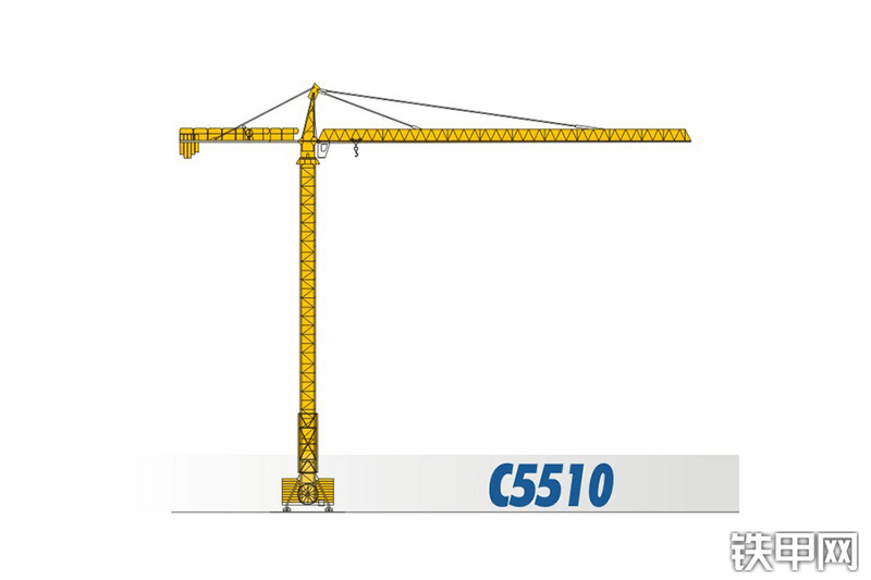 四川建设C5510起重机整机外观