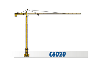 四川建设C6020起重机整机外观