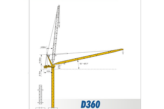 四川建設 D360 起重機圖片