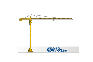 四川建设C5013(1.6m)起重机整机外观