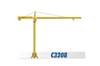 四川建设C3208起重机整机外观