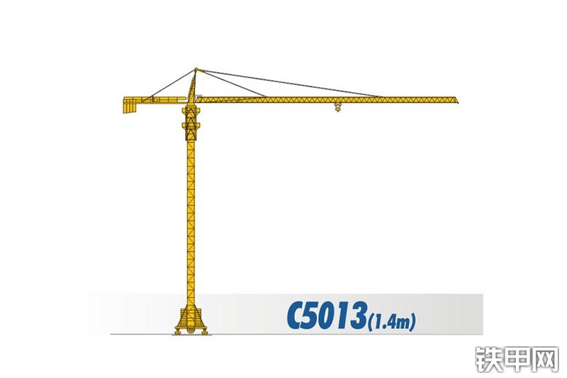 四川建设c50131.4m塔式起重机