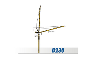 四川建设D230起重机整机外观