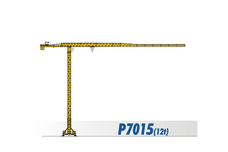 四川建设P7015（12t）起重机整机外观