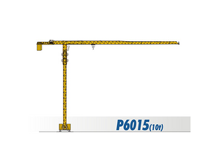 四川建设P6015（10t）起重机整机外观