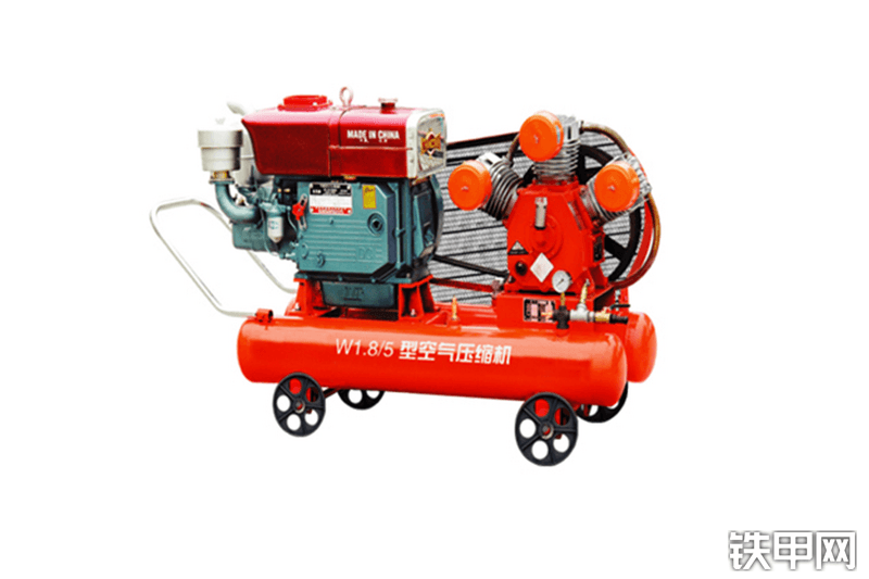 志高掘进W1.8/5空气压缩机整机外观