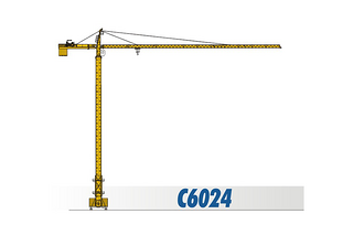 四川建设C6024起重机整机外观
