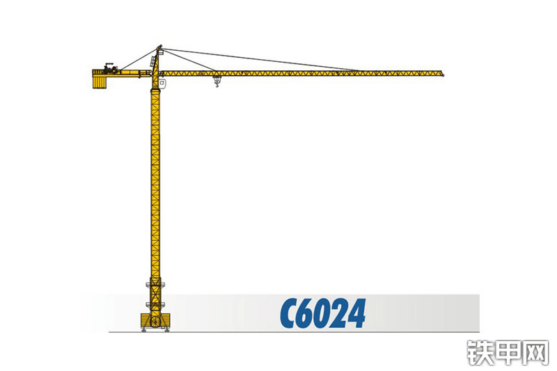 四川建设C6024起重机整机外观
