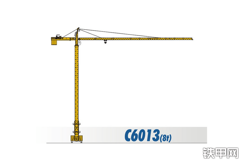 四川建设C6013(8t)起重机整机外观