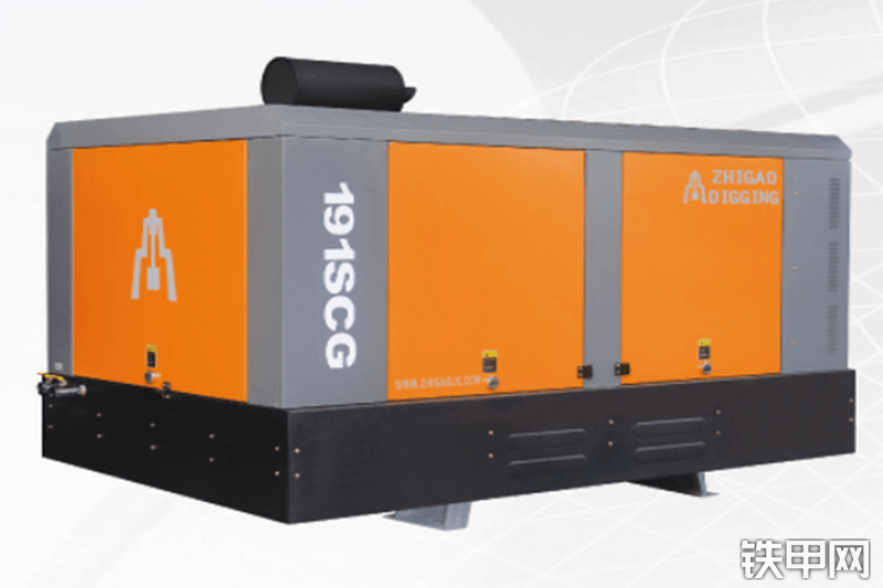 志高掘进139SCG-13空气压缩机整机外观