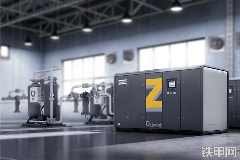 阿特拉斯科普柯ZR 110 - 10.4 60 Hz空气压缩机整机外观