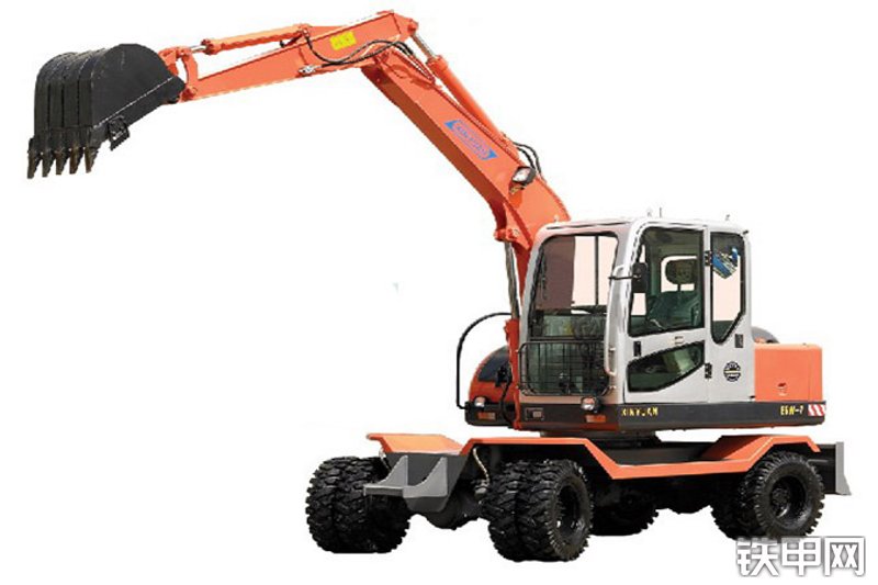新源65W-8DF(先导操作)挖掘机整机外观