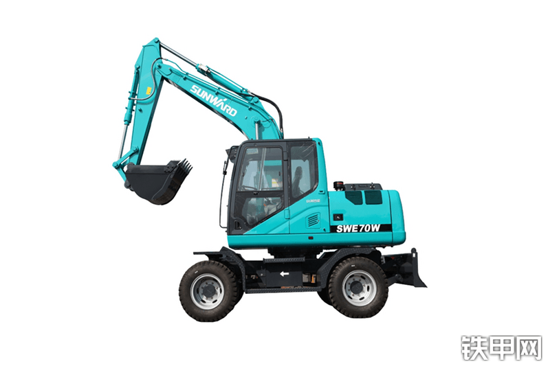 山河智能SWE70W轮式挖掘机
