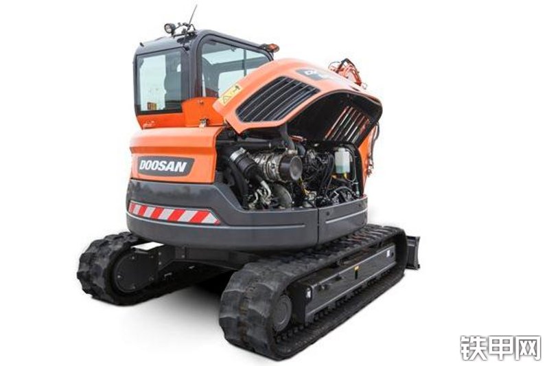 迪万伦DX85R-3挖掘机整机外观