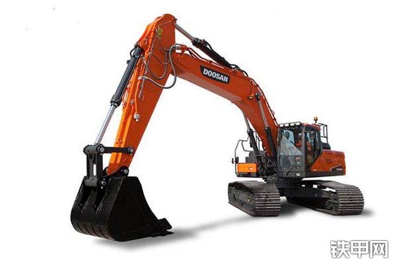 迪万伦DX340LC-5挖掘机整机外观