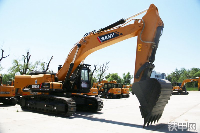 三一重工SY485H挖掘机整机外观