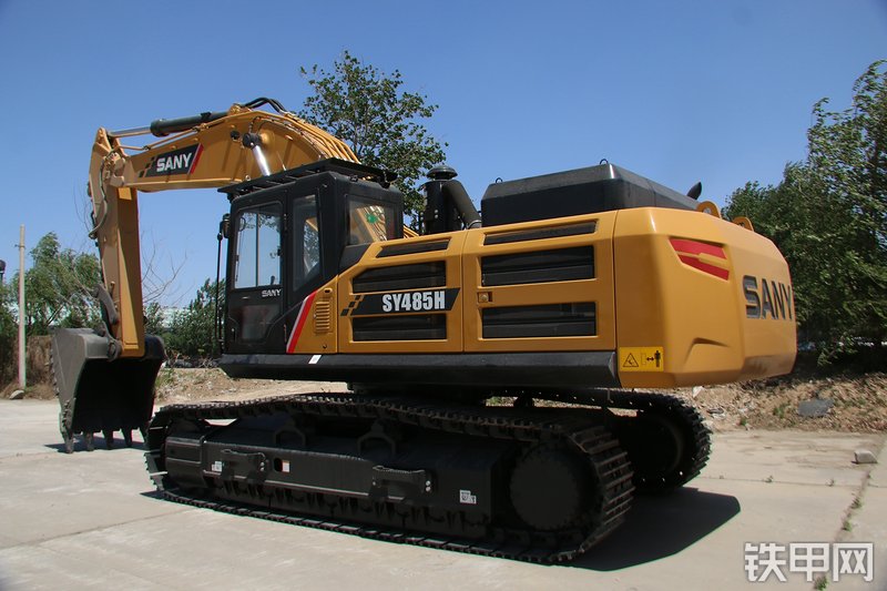 三一重工SY485H挖掘机整机外观